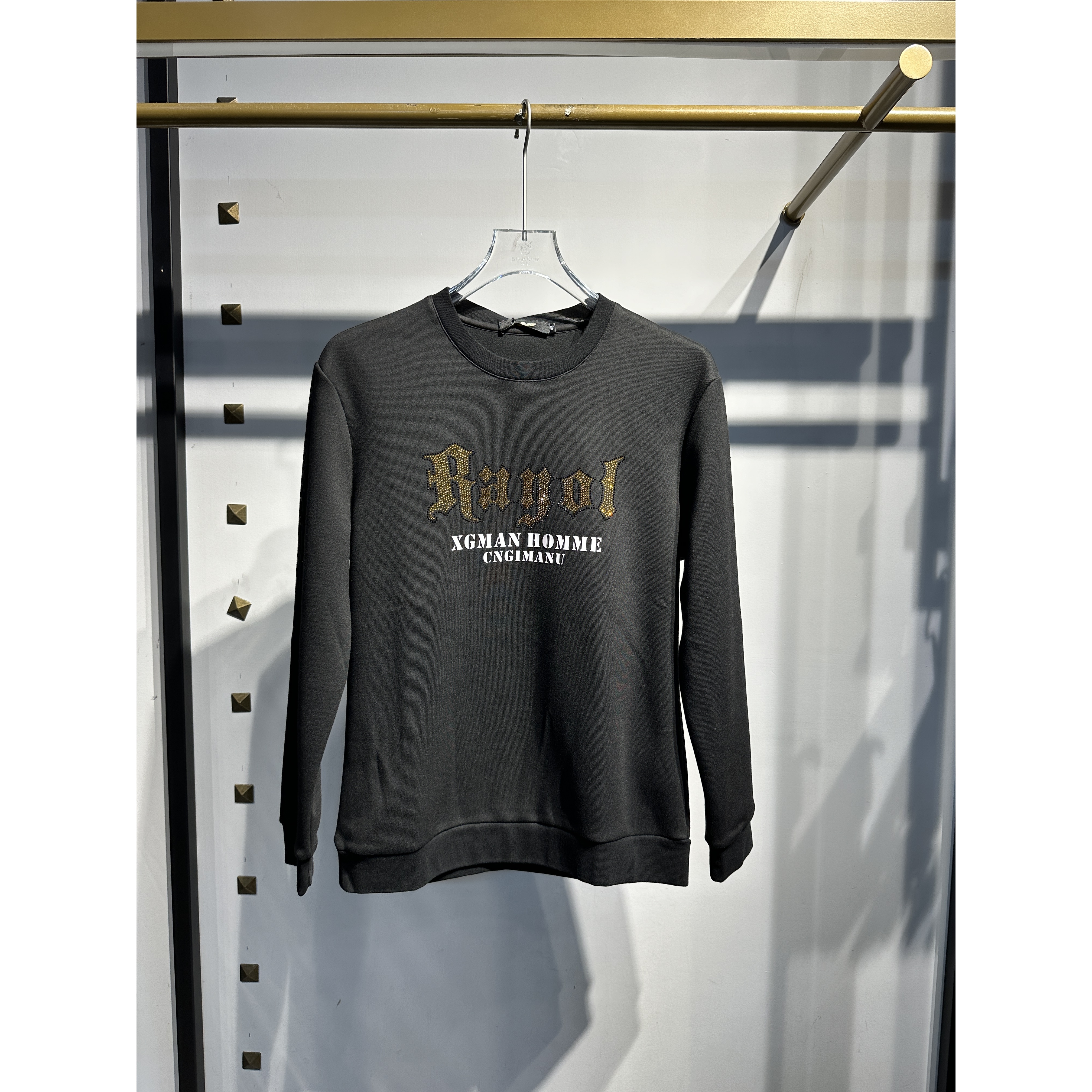 BX冬季加厚加绒高标立体刺绣印花卫衣（MZ802）