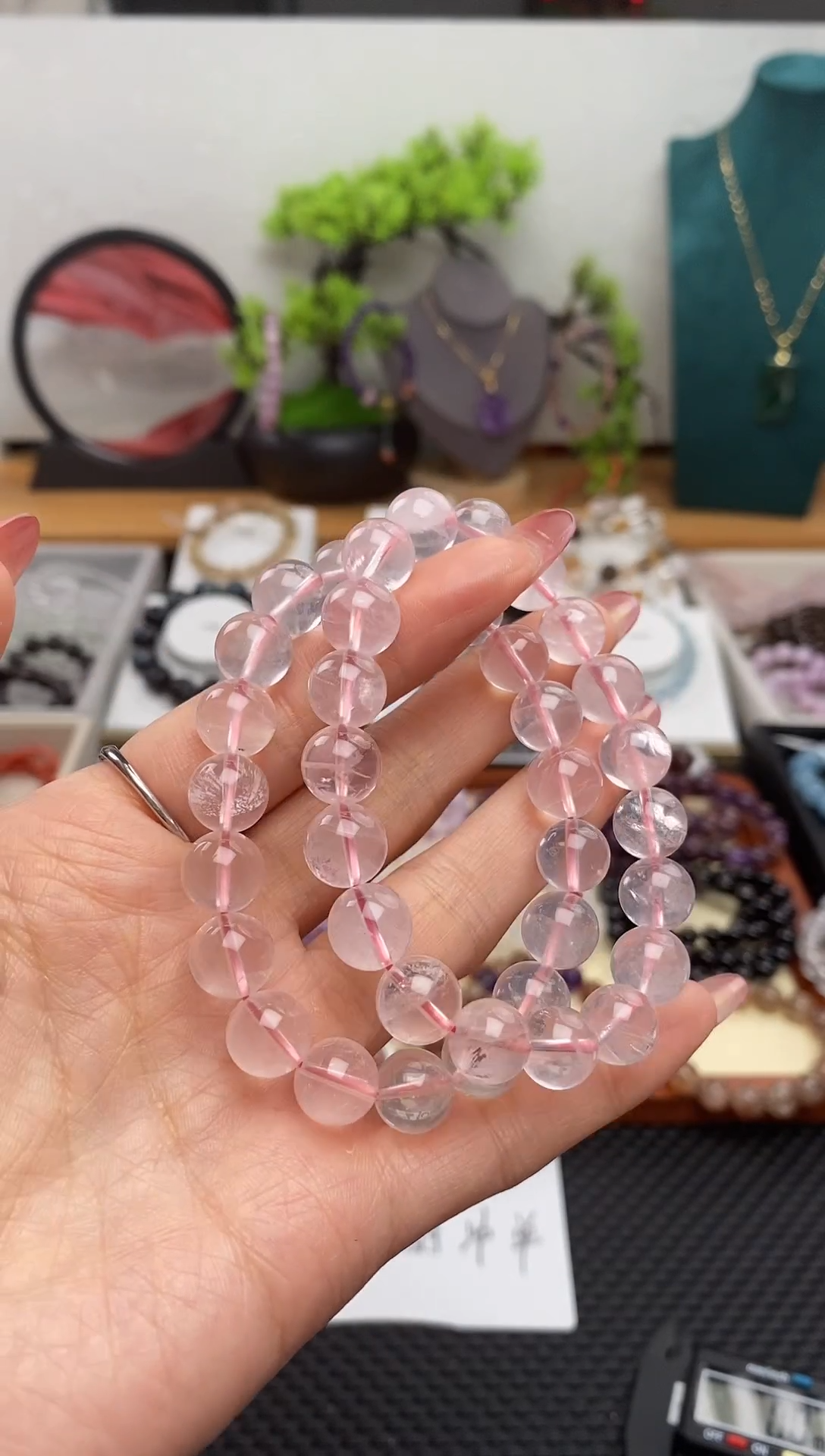 【闪购商品】水晶手链未镶嵌星光粉卡10+