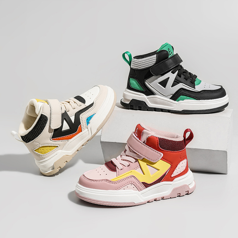 运动鞋春秋款高帮魔术贴运动鞋B3