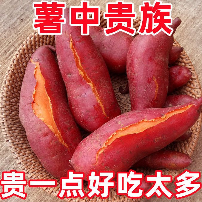 【新店半价】超甜沙地红薯1/5/9斤新鲜正宗软糯地瓜香糯甜薯小红薯