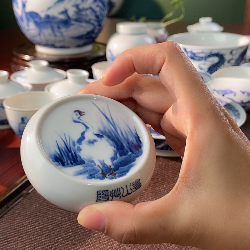 【闪购商品】陶瓷杯古***雨