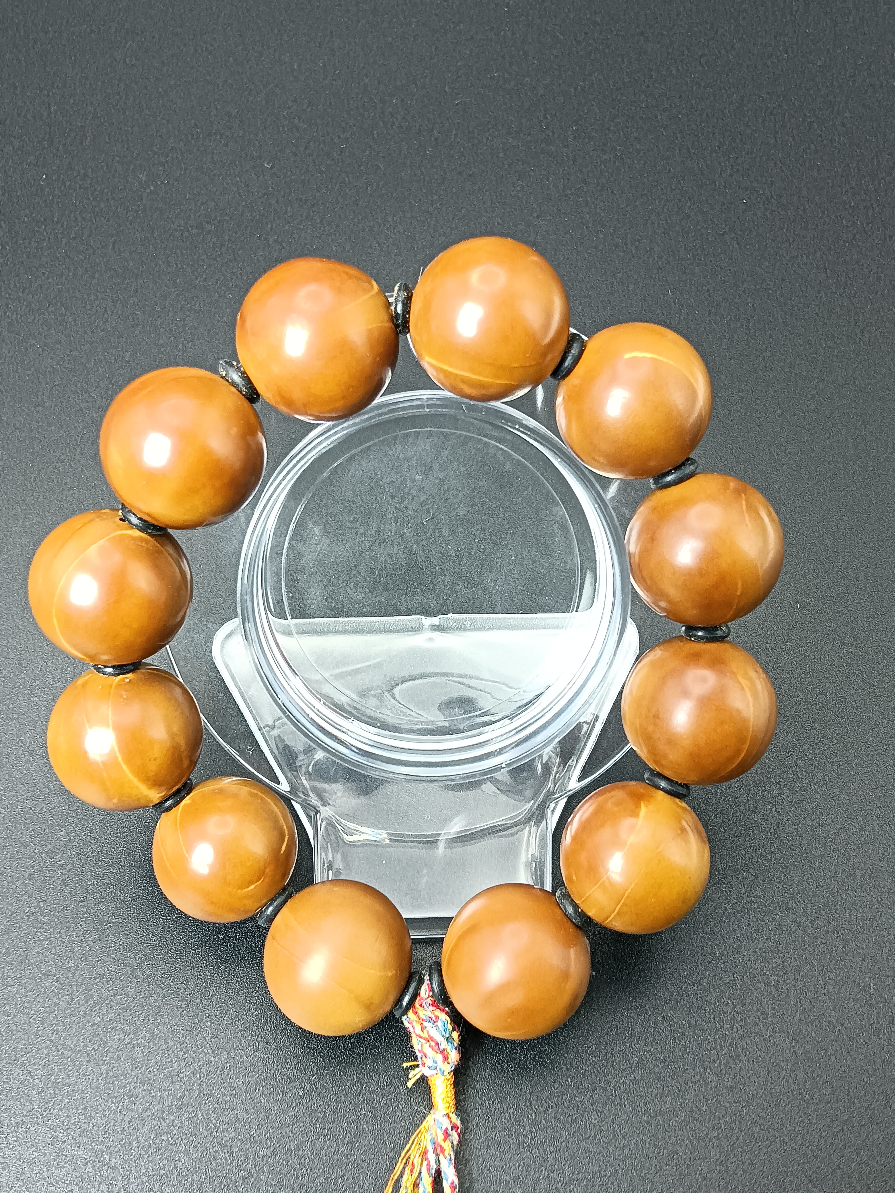 16-20梅林橄榄核铁核光珠手串