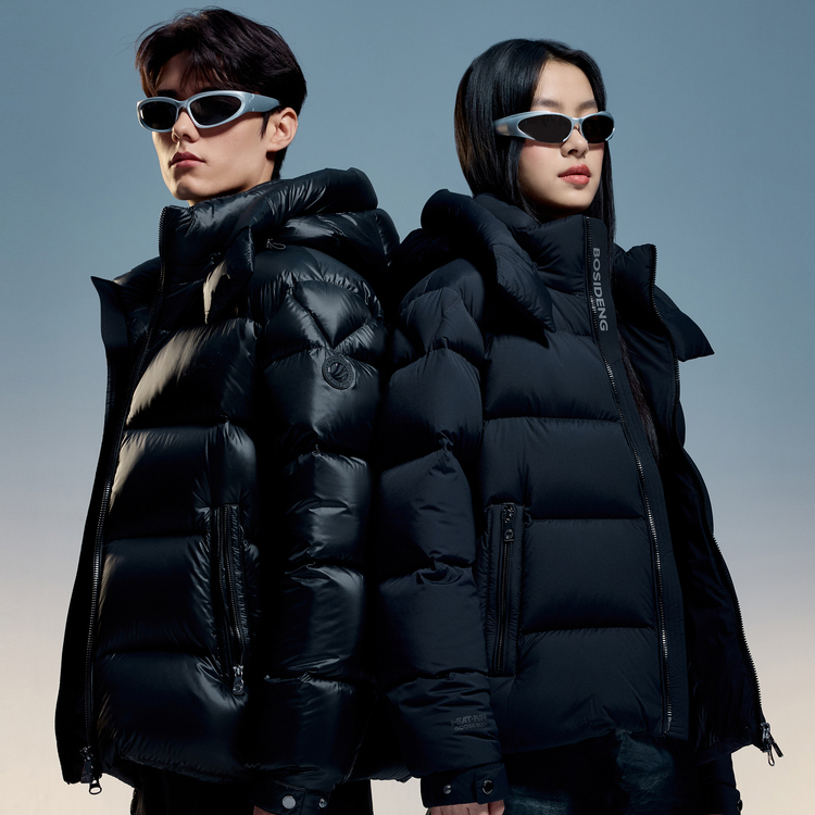 【鹅绒泡芙】波司登2024冬季新款男女同款短款泡芙系列运动羽绒服