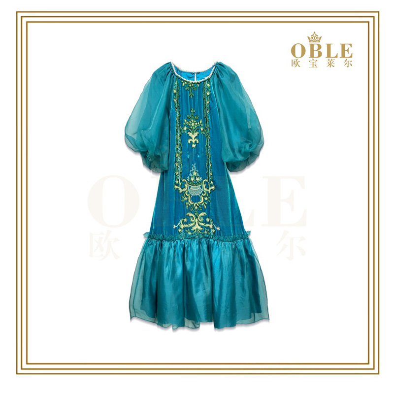 【欧宝莱尔】OBLER新款时尚连衣裙61-6661自画像