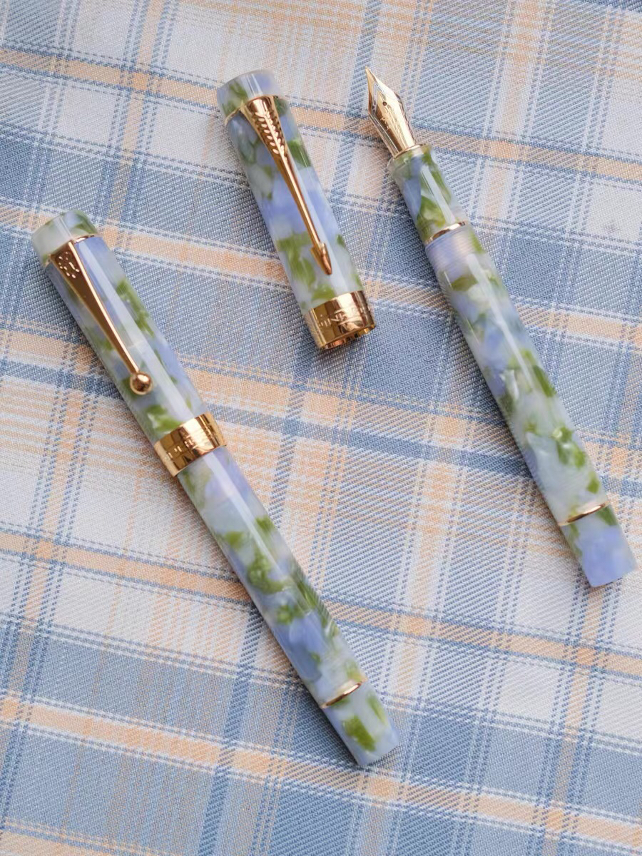 冰刀打磨出峰练字书法钢笔