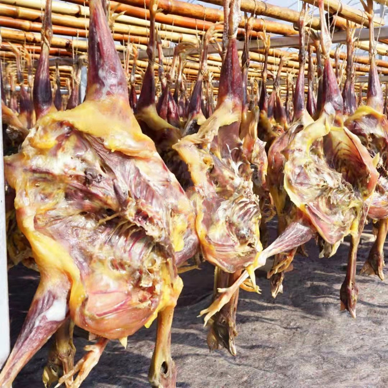 两年老母鸡风干腊鸡[每只晒干一斤八两以上]3只包邮