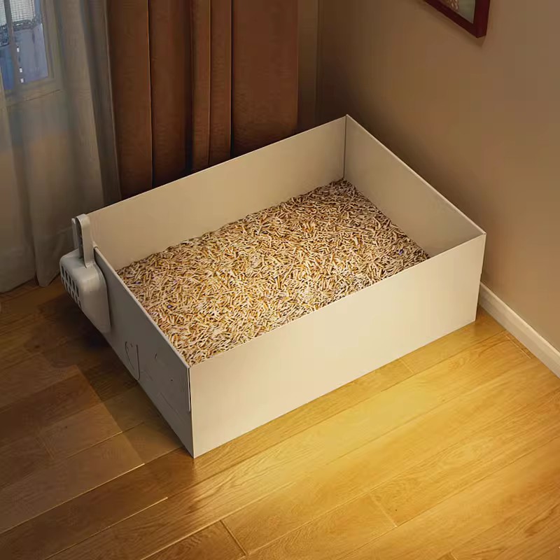 【小扬哥甄选】一次性猫砂盆折叠外出便携式超大号猫厕所幼猫车载