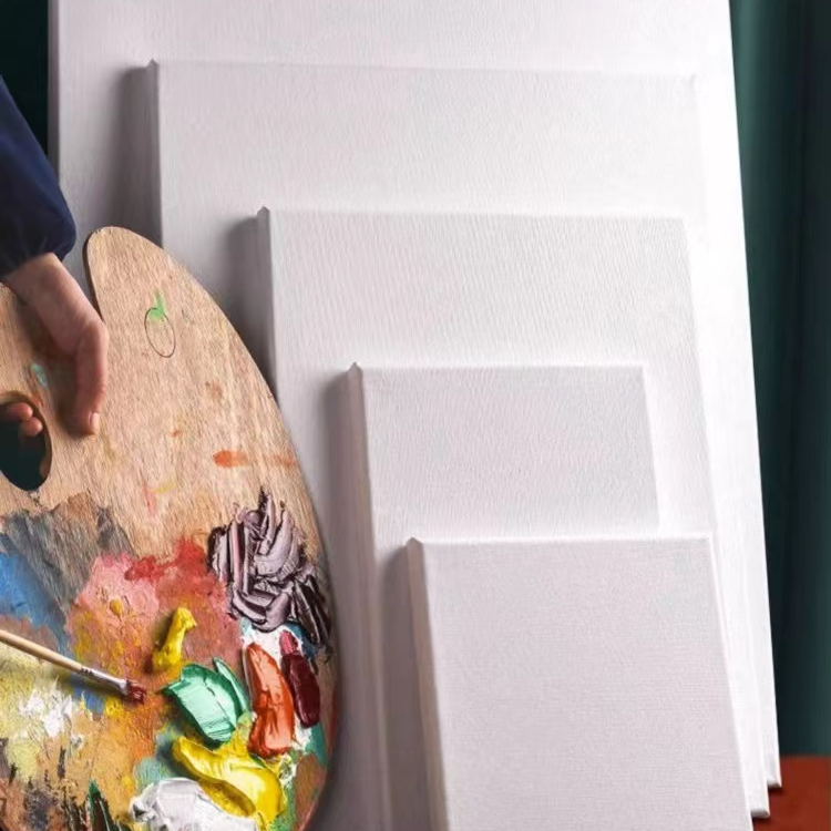 【油画装裱服务】内框安装服务  铝合金拉丝边框外框装裱