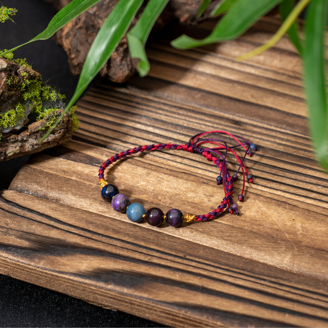 五福临门舒俱来手绳/7mm+-/多样性发/P645