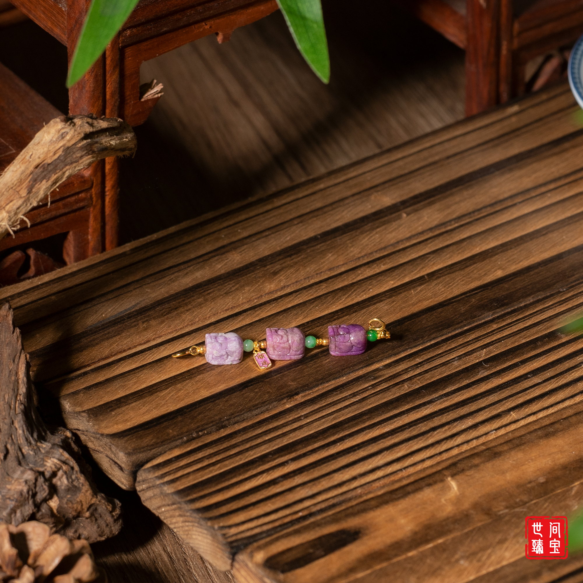 芭比丨18K金樱花红舒俱来貔貅延长链/长6cm+-/多样性/P2466/均30