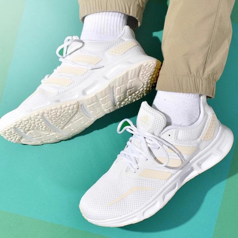 Adidas阿迪达斯 男子夏季网面透气缓震运动轻便休闲跑步鞋GY6346 