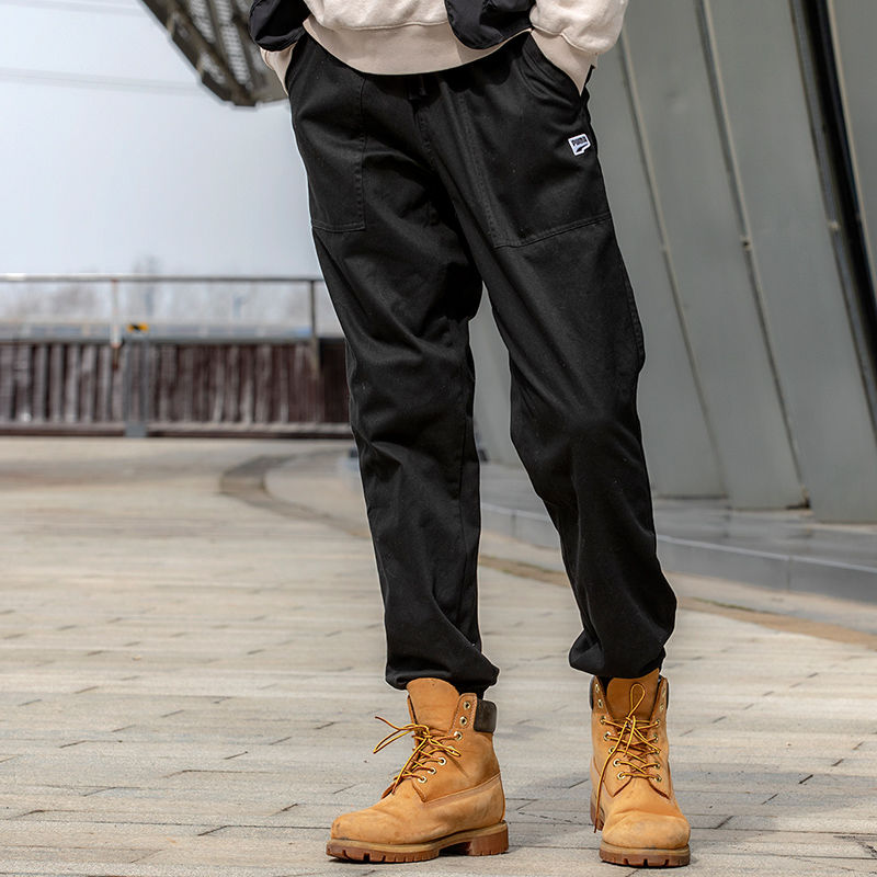 (WZ)Puma/彪马男子新款针织运动收口工装长裤百搭运动裤531434-01
