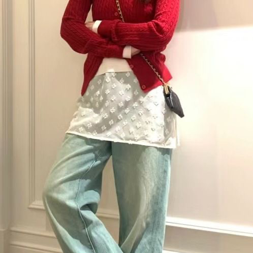 韩国东大门屁帘2025年春秋设计感高腰外搭气质蕾丝半身裙仙女短裙