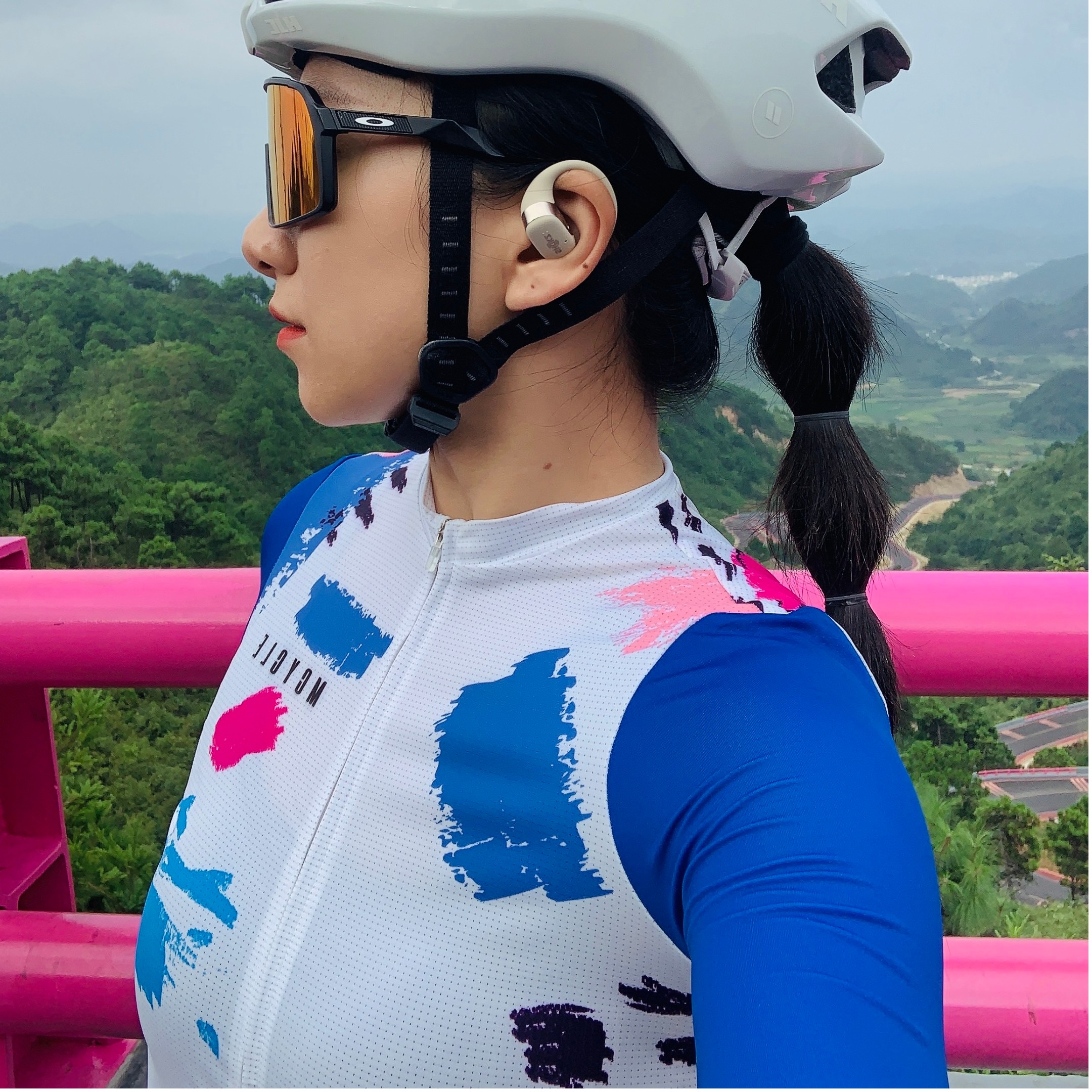 魅骑mcycle女款骑行短袖上衣自行车单车服速干透气防晒轻薄夏露