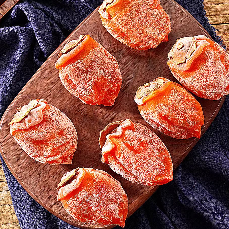 正宗富平霜降吊柿饼农家自制古法纯手工自然晾晒软糯香甜