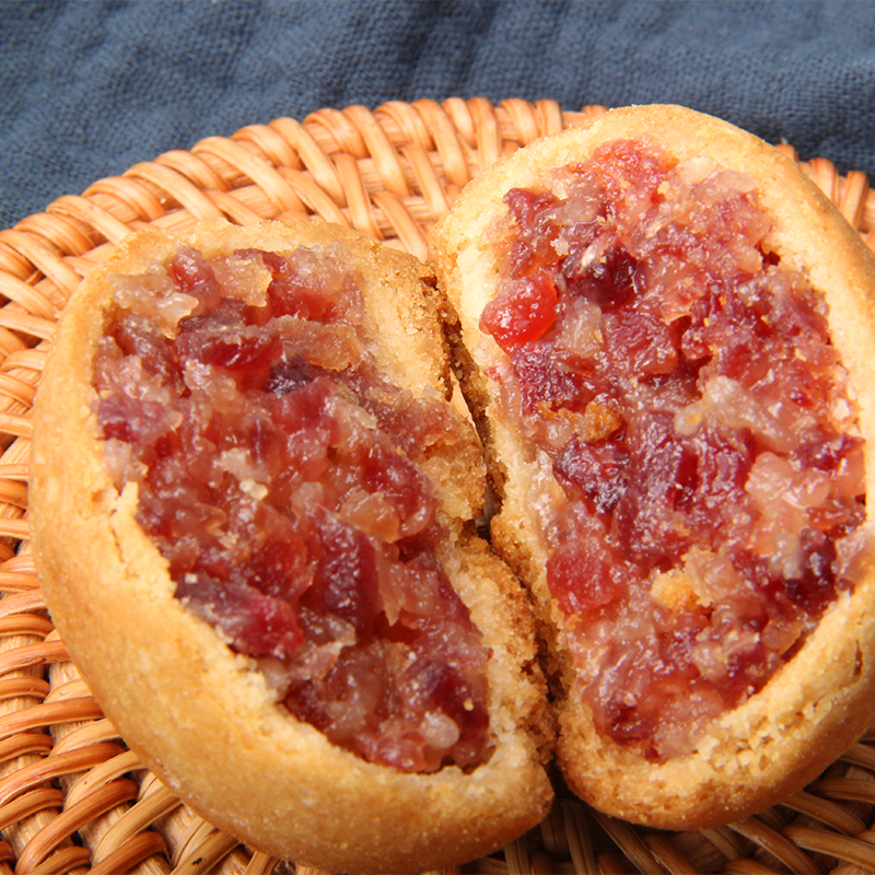 20个蜂蜜云腿小月饼30g/个火腿饼云腿小饼酥香咸甜滇味老式