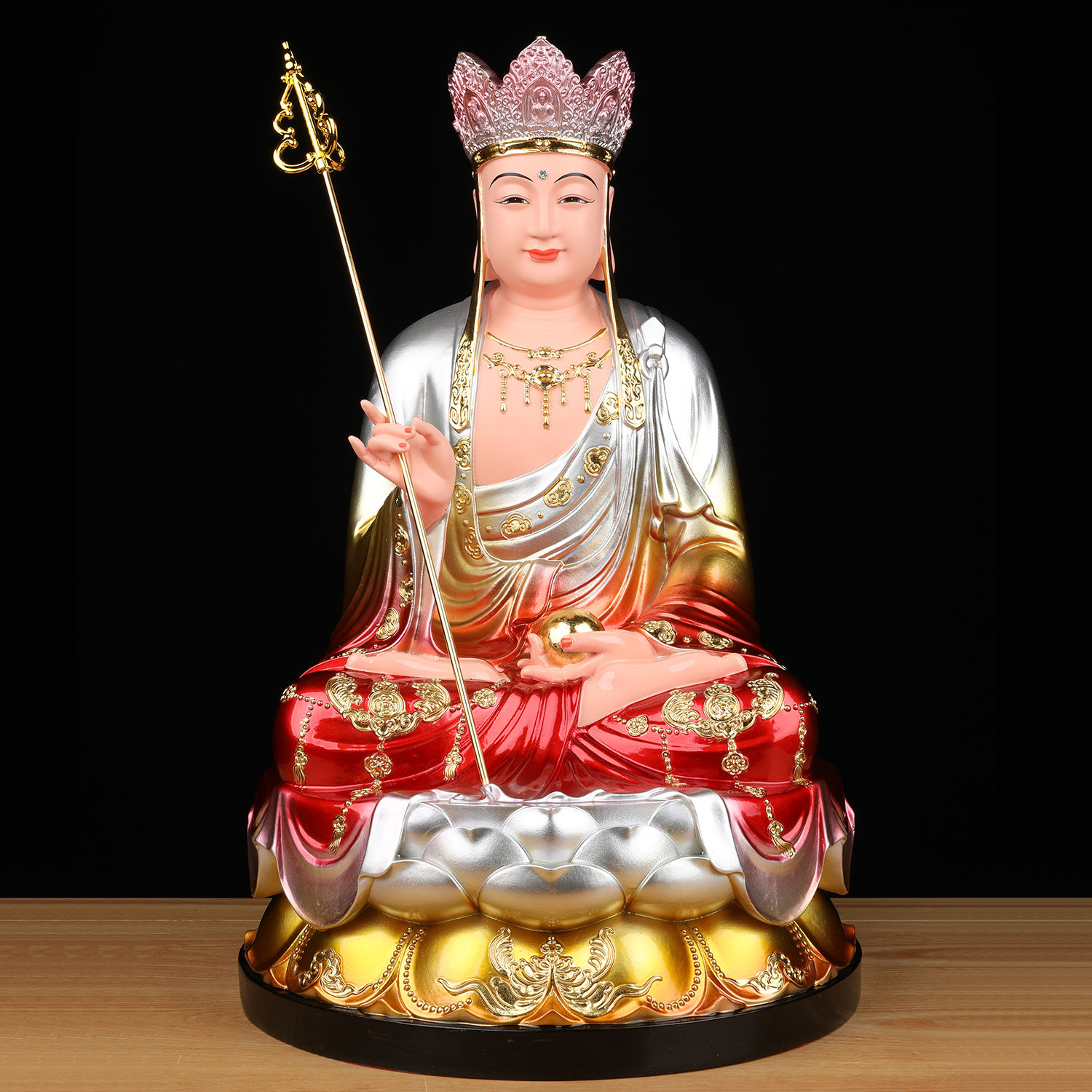 家用树脂地藏摆件开店