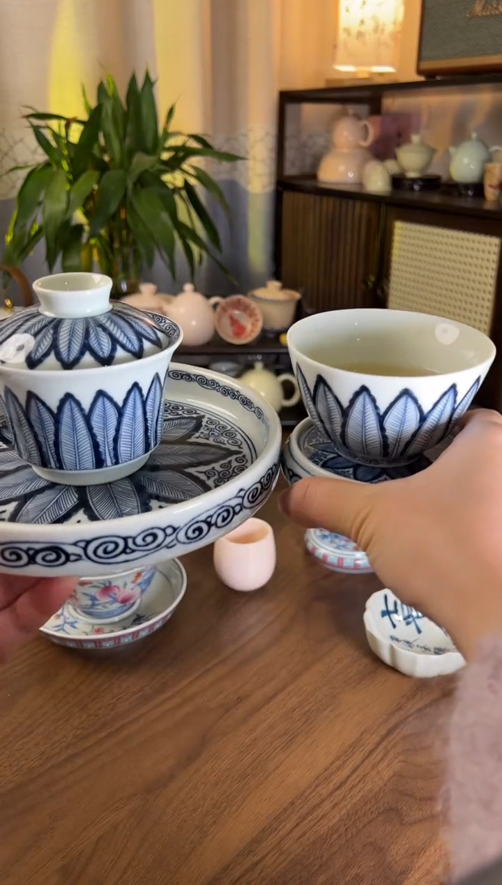 【闪购商品】瓷盖碗