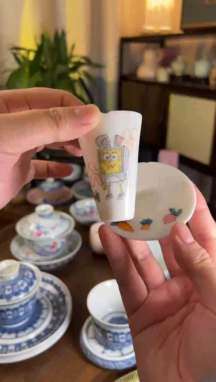 【闪购商品】瓷茶杯