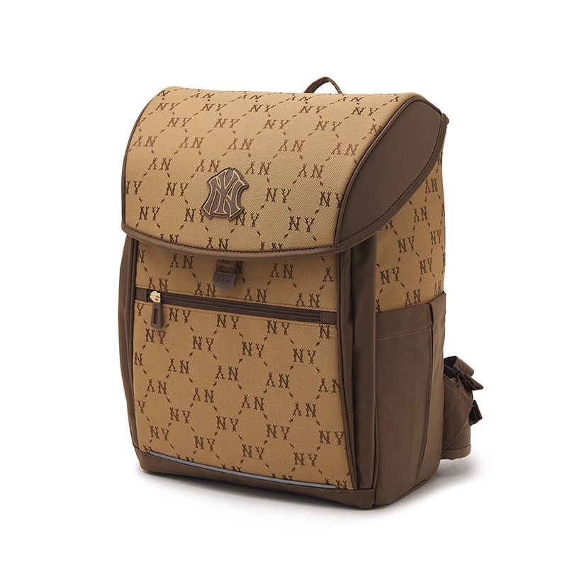 MLB【商场同款】儿童潮流书包男女童休闲百搭轻奢双肩包夏7ABKMC24N