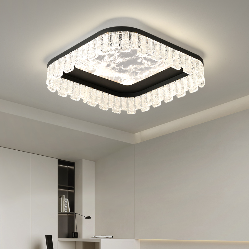 现代简约意式吸顶灯云雾卧室房间极简新款轻奢创意灯具高端主卧灯