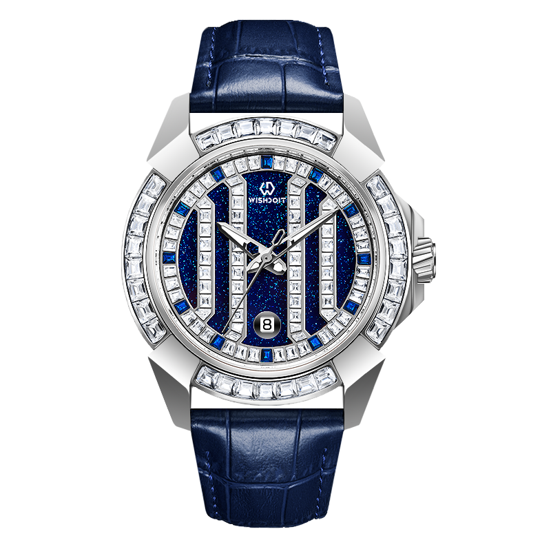 百达【PP联名款】璀璨星河系列男士镶钻手表机械防水腕表SKP