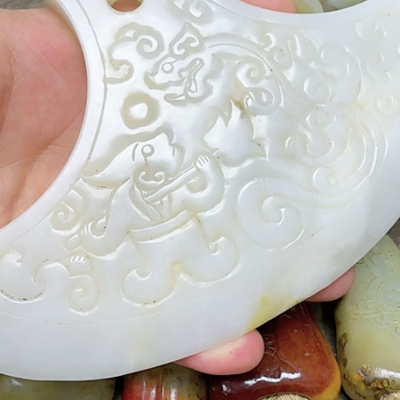 【闪购商品】和田玉（糖玉）摆件未镶嵌二*