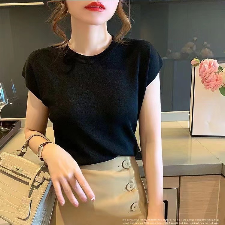 2024夏季时尚洋气百搭毛衫