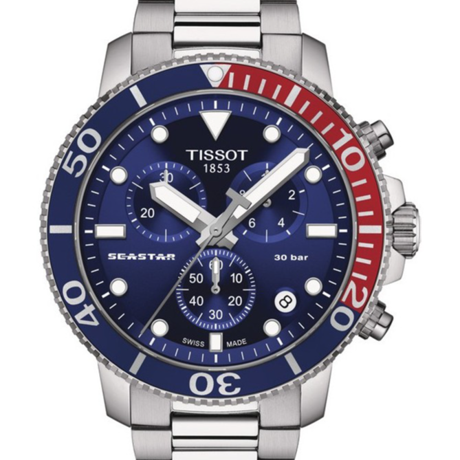 全新未使用 Tissot/天梭 运动/表镜46mm/T120.417.11.041.03