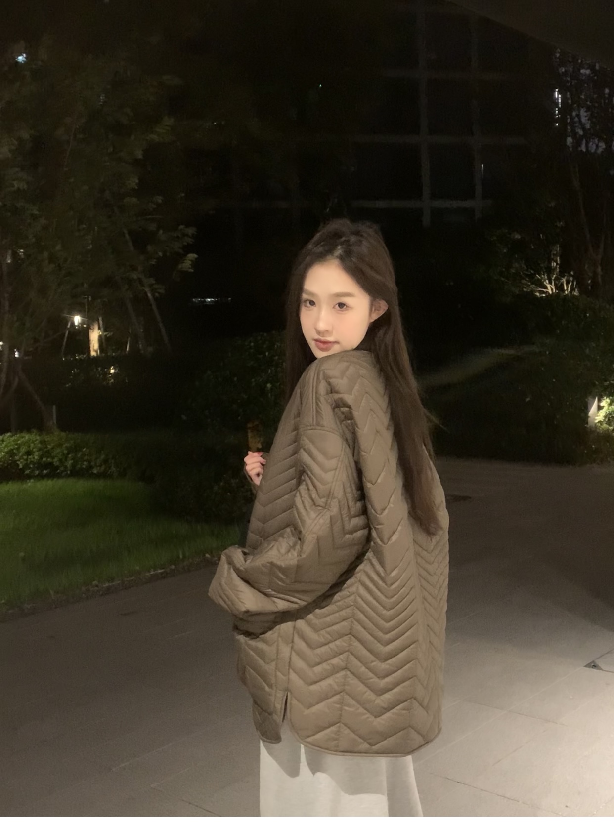 崔星星【日系棉服】新款小众高品质不规则对称日系棉服夹克