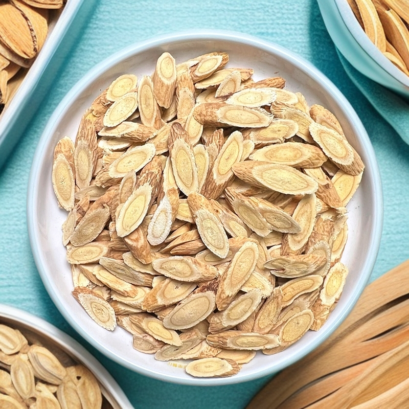 徽曲敬大陆长空亲选：黄芪1.2cm斜切片手选高品质岷县黄芪