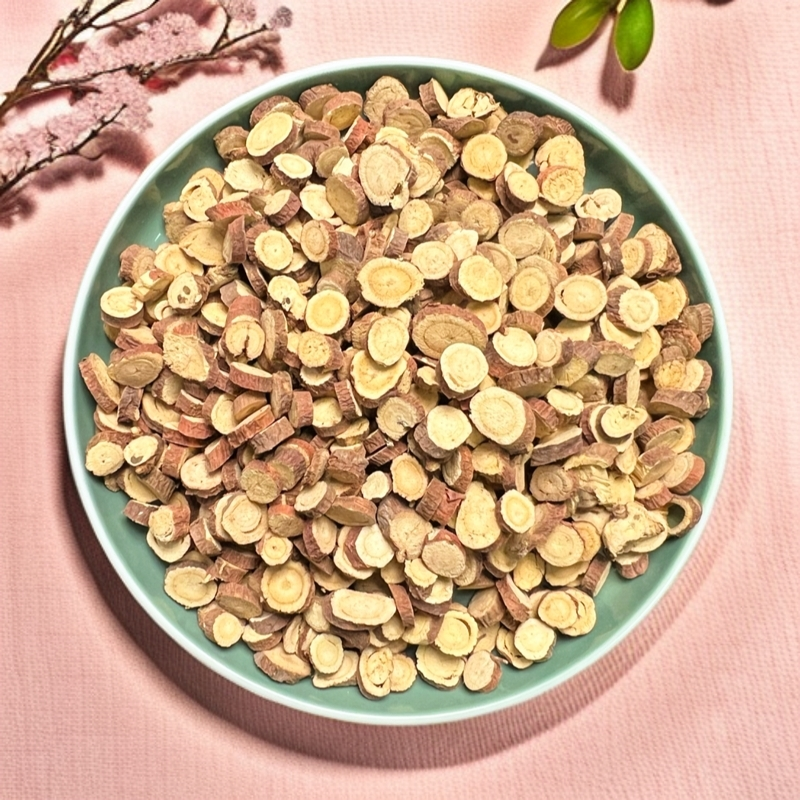 甘肃甘草红皮圆片甘草道地无熏无硫甘草圆切片