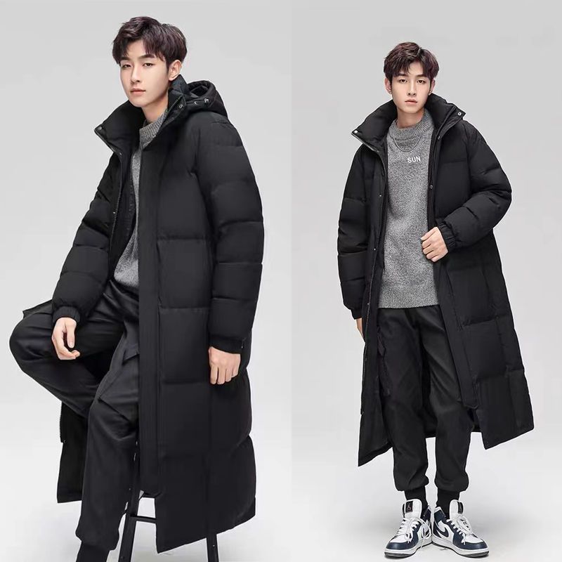 波司断码男士羽绒服中戏2023新款羽绒服男中长款过膝冬季加厚情侣