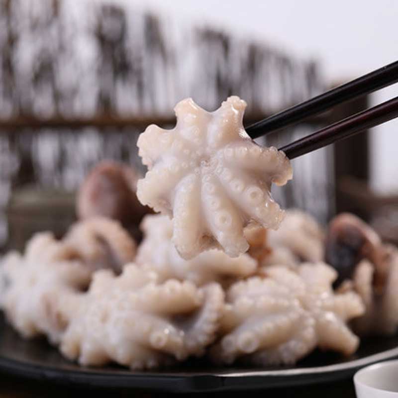 【一霏】新鲜冷冻八爪鱼500g/包 1包6-7个 到手3包去牙去内脏小章鱼