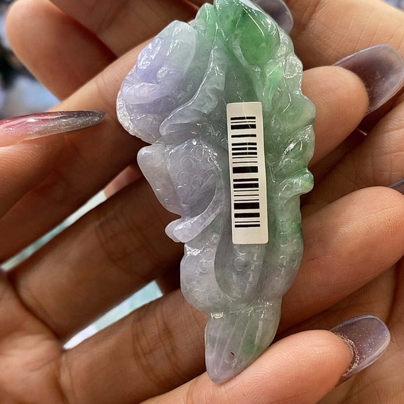 【闪购商品】翡翠颈饰未镶嵌花**开2665