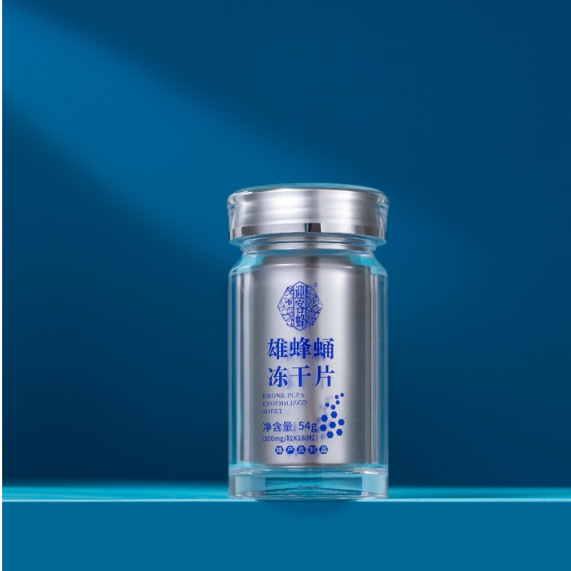 迎客蜂雄蜂蛹冻干粉片男人专属180粒/瓶