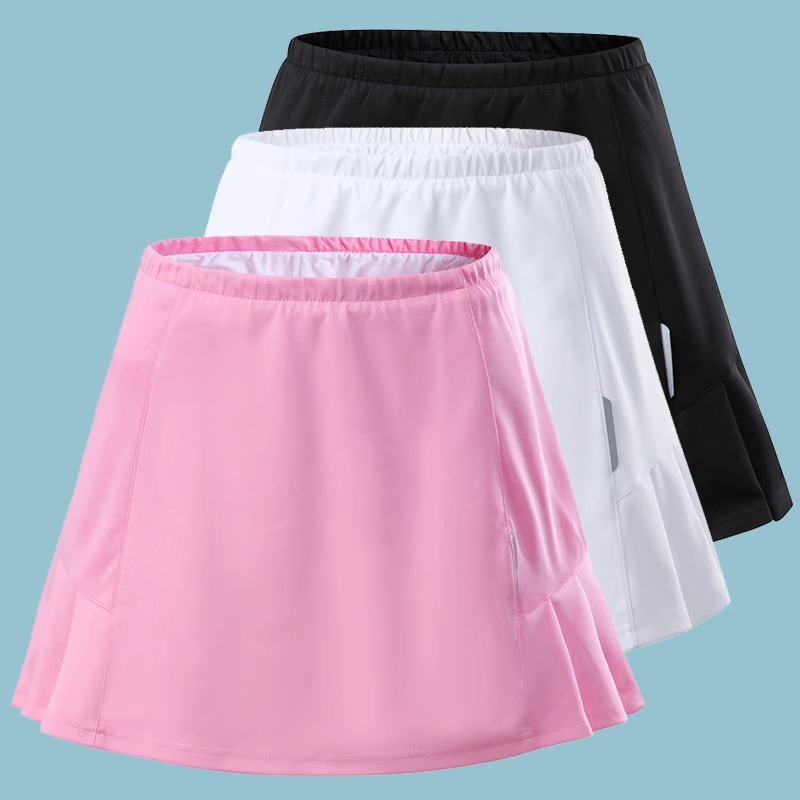 新款羽毛球服裙裤女短裤裙速干透气网球裙裤女童训练健身运动服夏