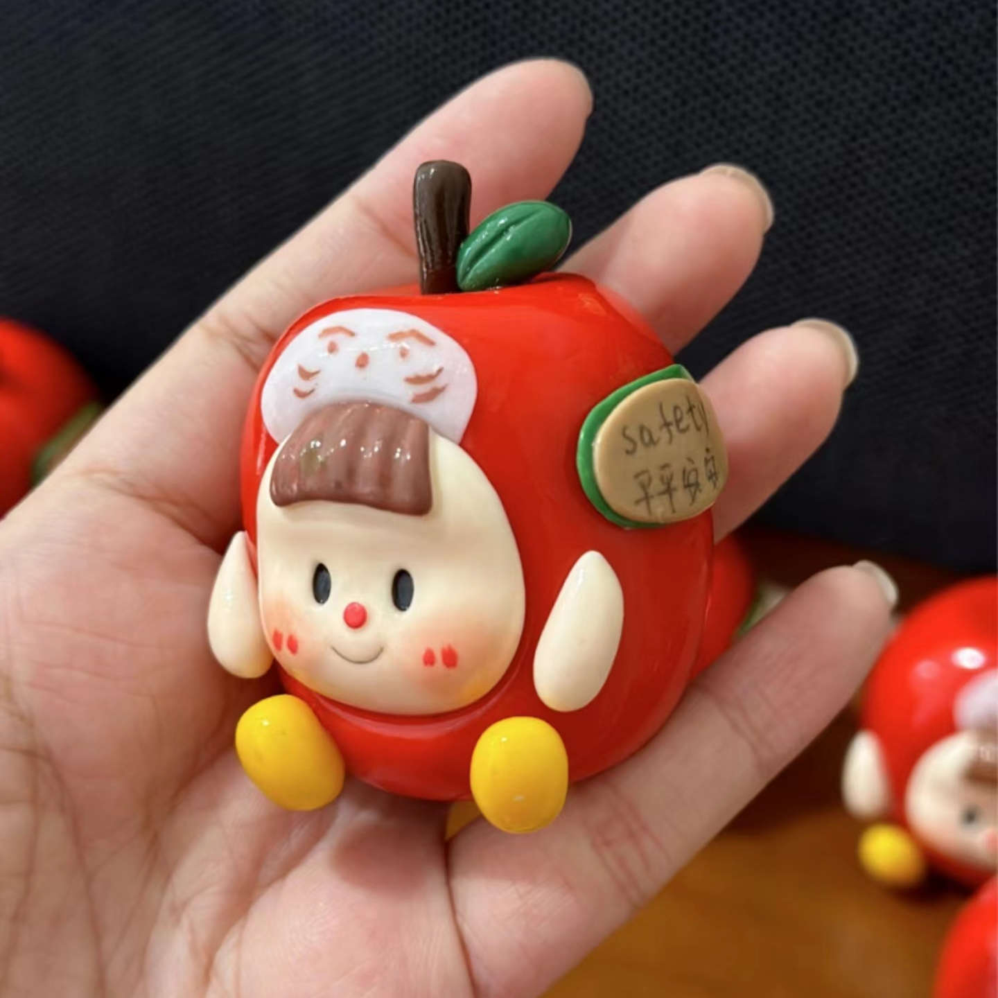 【小啵的快乐新年福福】 多妹欧崽手工粘土摆件