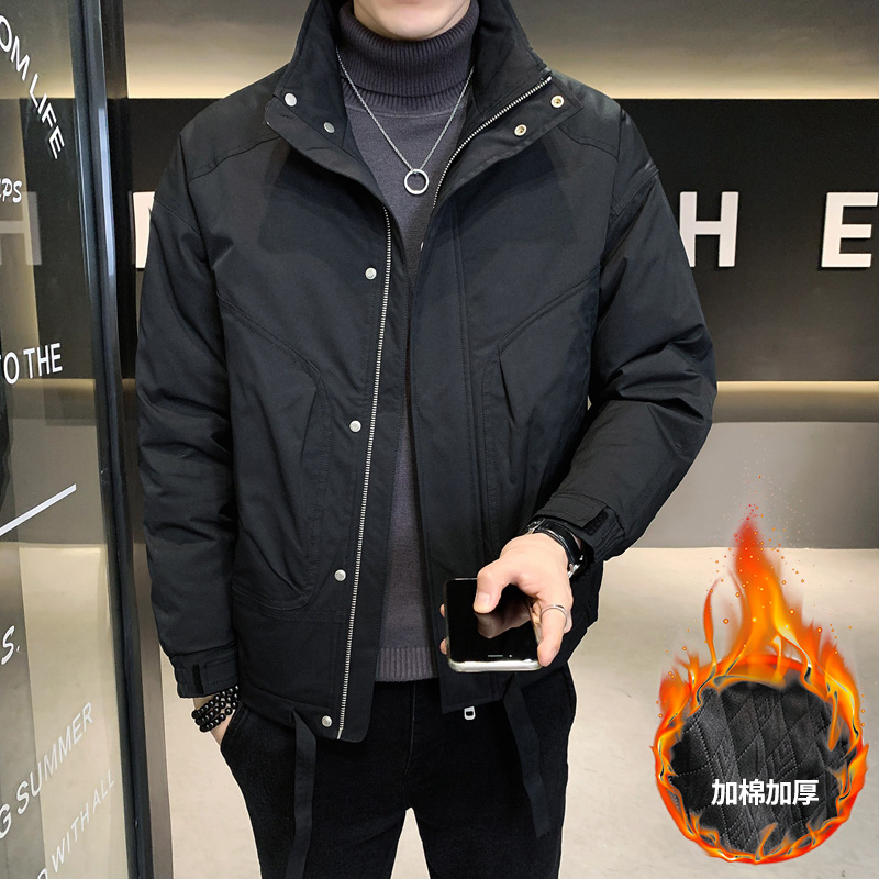 TUCANO/啄木鳥加棉加厚男士外套秋冬立领帅气青年保暖夹克