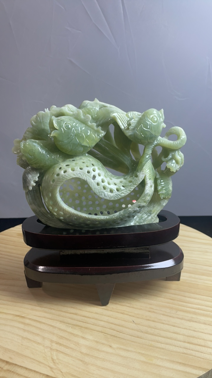 辈辈有鱼家居摆件