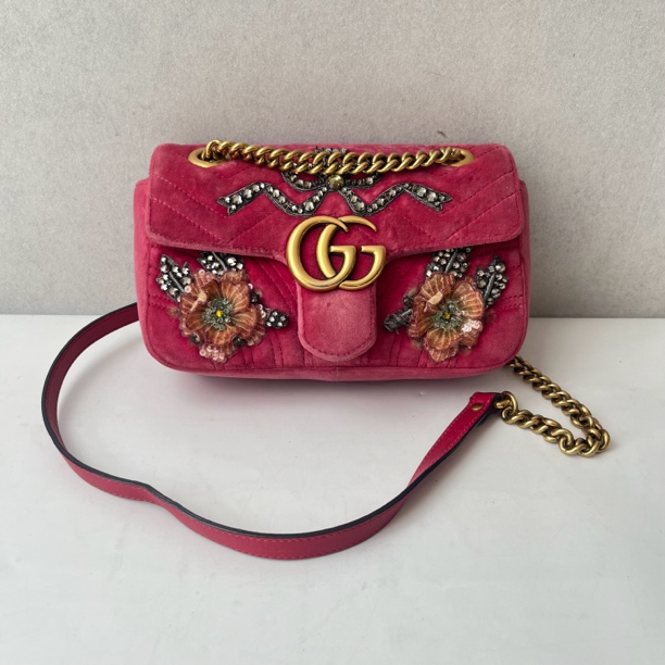 95新 GUCCI/古驰 单肩包 13605