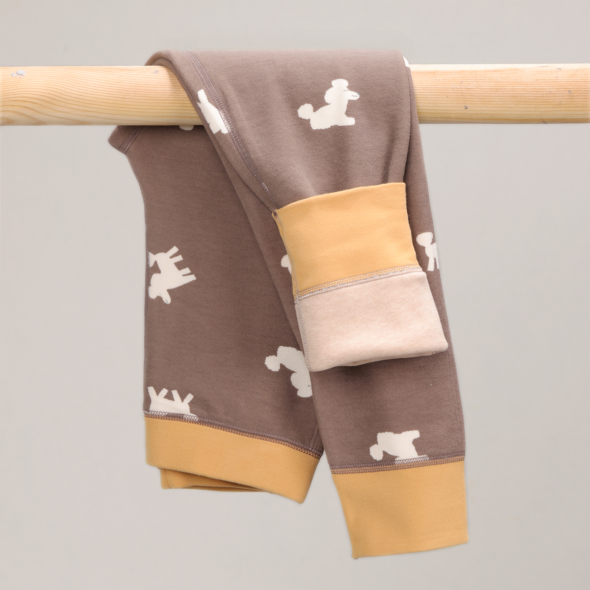 儿童保暖裤a类秋冬新款男童双层加厚穿女童彩棉加绒打底裤 z046b