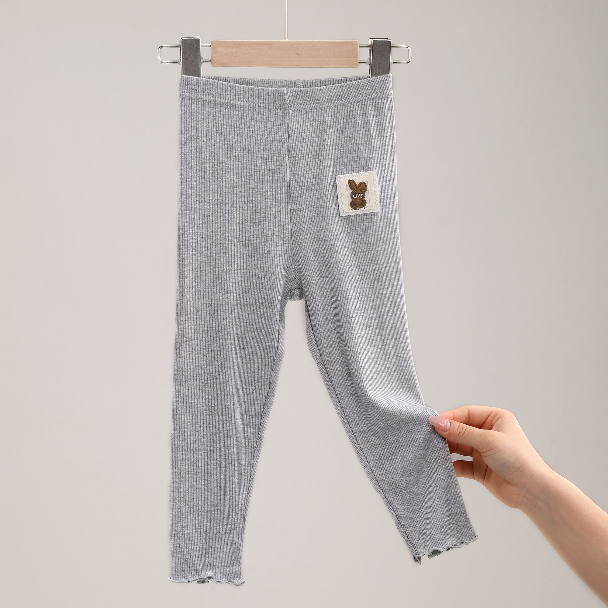 女童打底裤春秋儿童春装宝宝裤子夏季韩版薄款外穿大童 3238