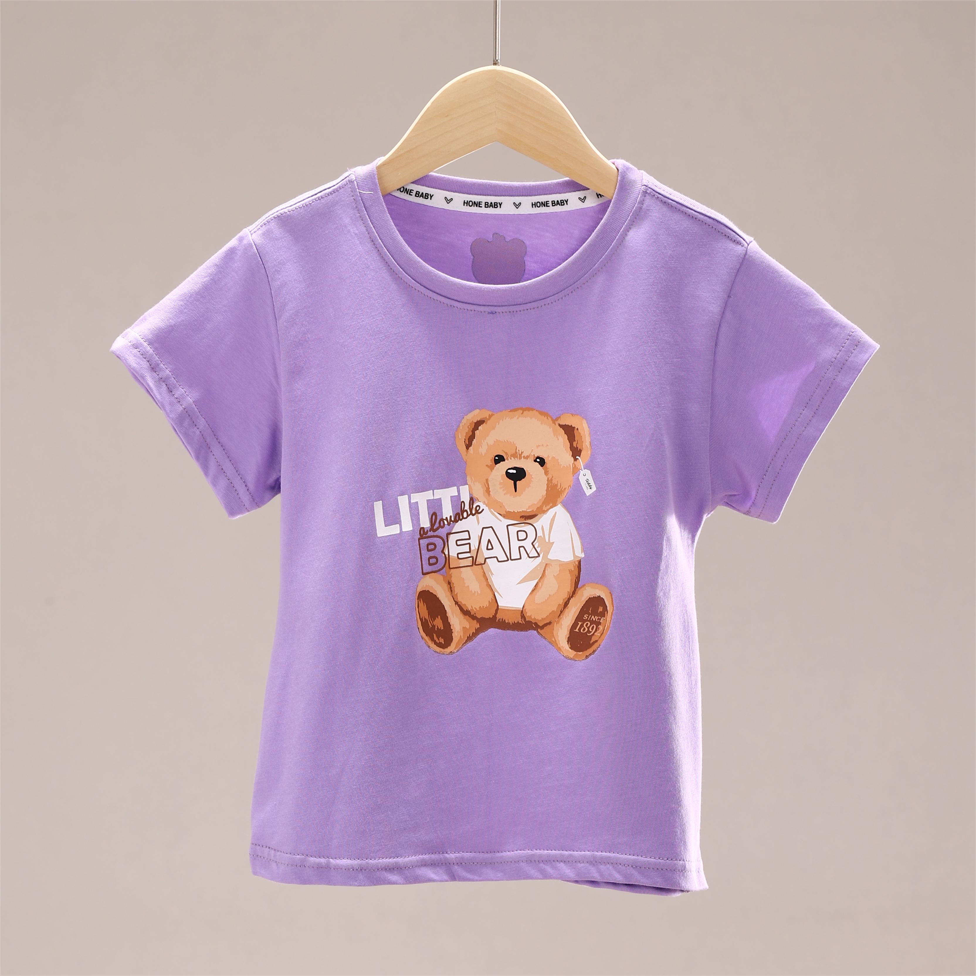 新品 DDM-HX-TD 101-3 泰迪纯棉可爱熊T恤 