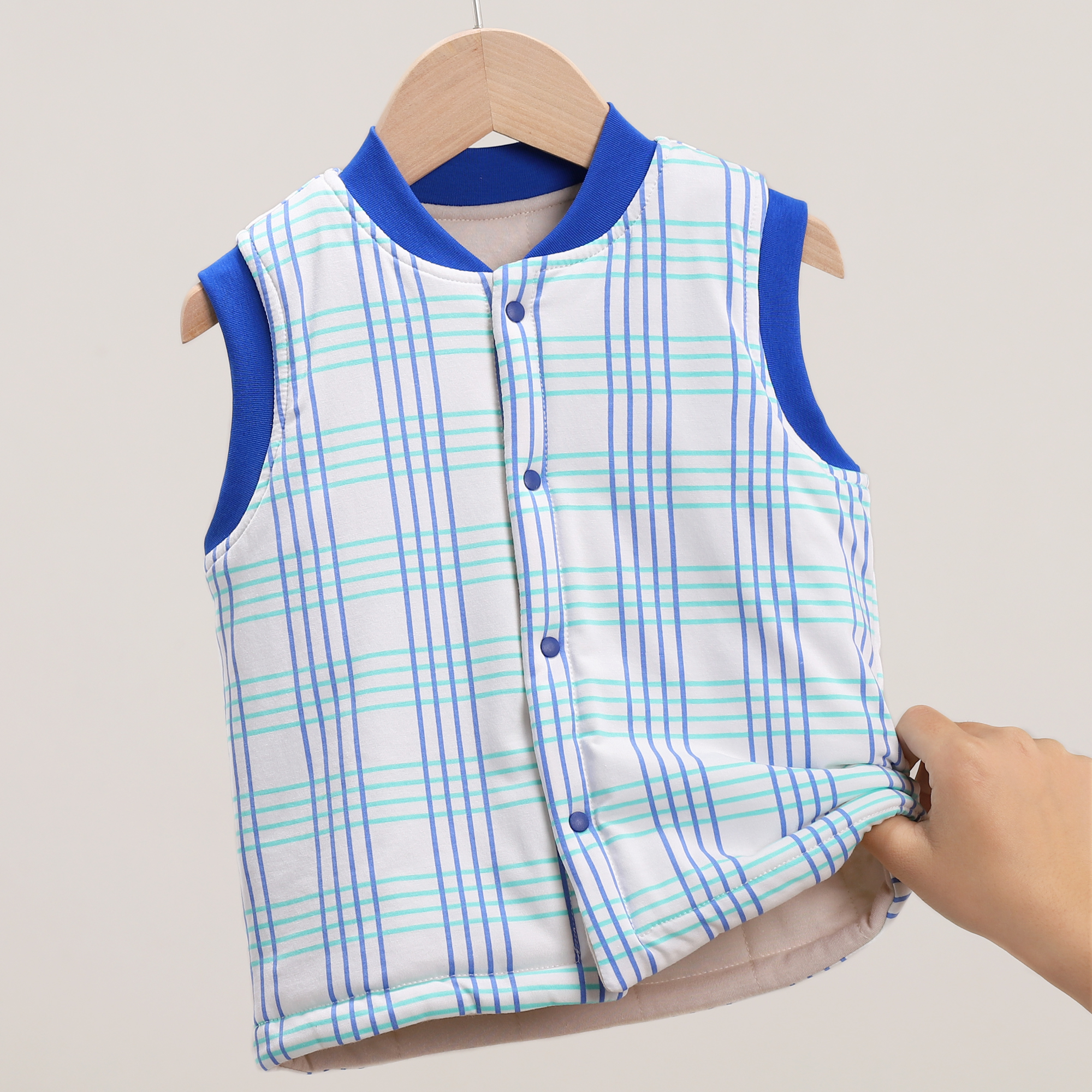 儿童马甲男孩秋冬儿加厚背心宝宝马夹大童保暖外穿男童坎肩 M327