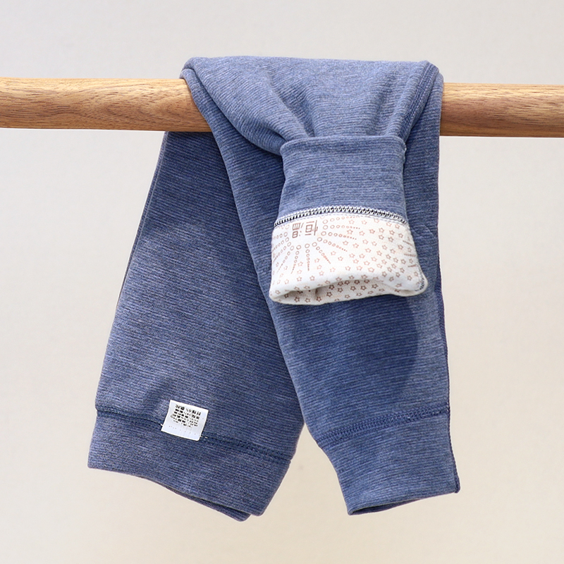 羊毛蚕丝儿童保暖裤校服神器男童女孩恒温裤冬季加厚内搭 9235 