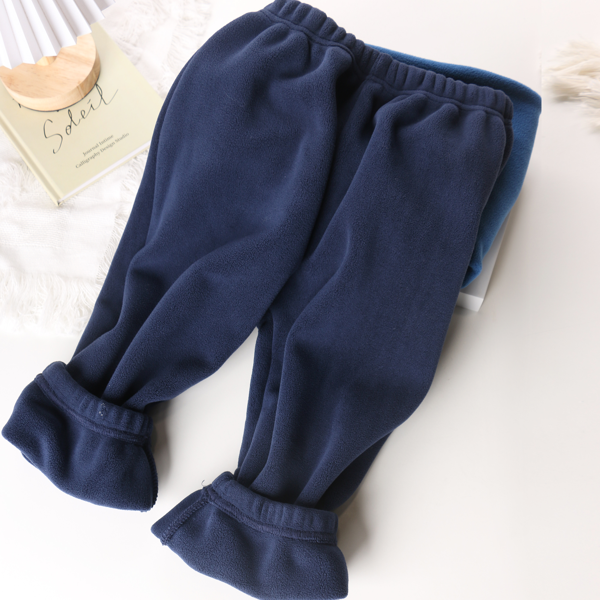 男童运动裤秋冬新款中大童卫裤宝宝澳粒绒长裤儿童加绒灯笼裤3031