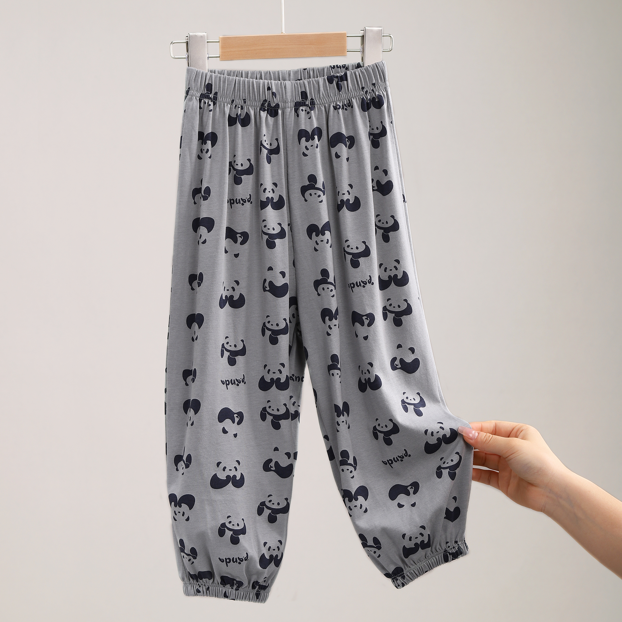 儿童防蚊裤夏季薄款男童裤子春装外穿女童宝宝大童运动裤 3164