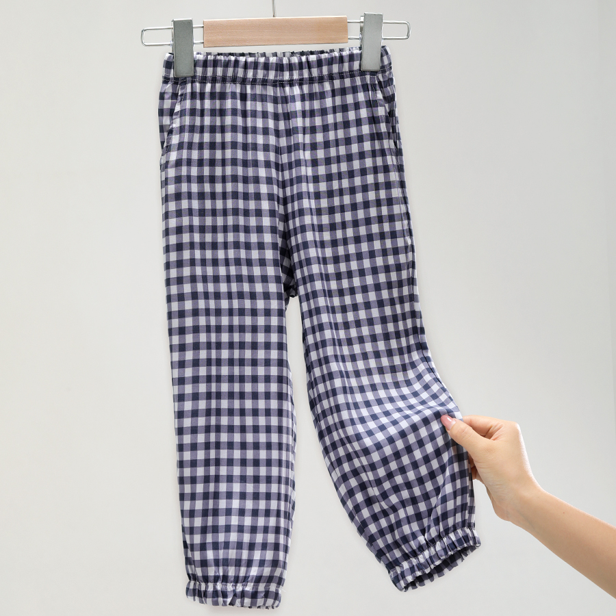 B 4460 儿童防蚊裤男女童阔腿薄款休闲宽松时尚爆款抖抖裤