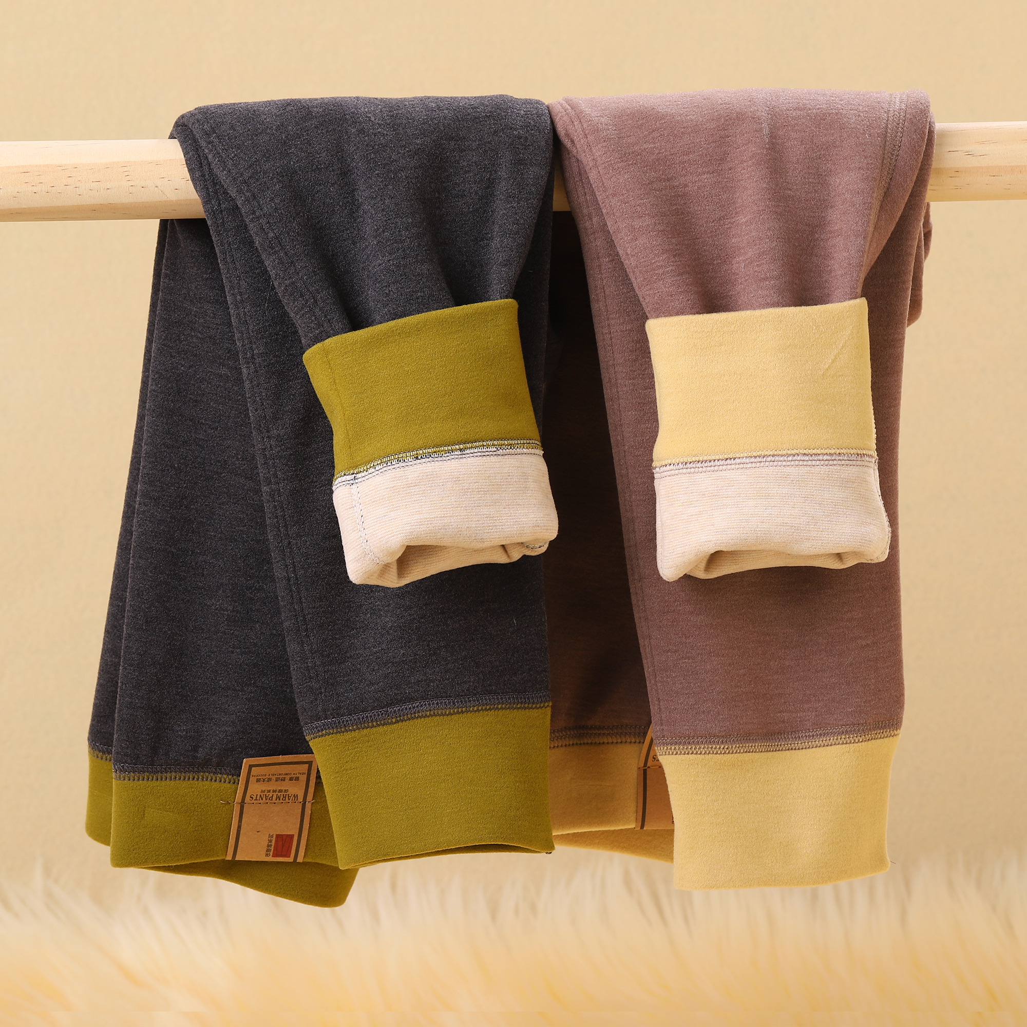 a类儿童冬季保暖裤 秋裤单件校服神裤加厚男童女孩3-6-12岁中大童